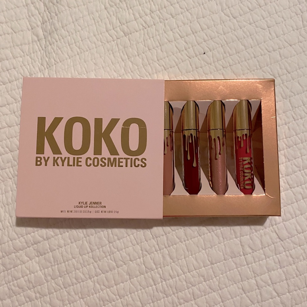 NWT KOKO liquid lip collection New 4 lipglosses